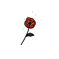 flowers love Sticker by anchetulil