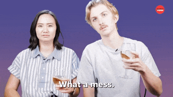 Pour One Out What A Mess GIF by BuzzFeed
