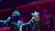 immersive-everywhere doctor who sing aliens singers GIF