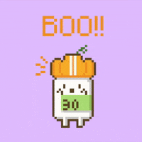 Pixel Halloween GIF