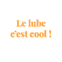 Lube Sticker by My Lubie