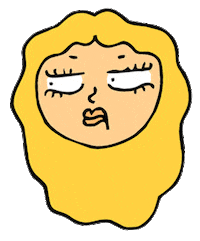 marcelalois mad ugh mel aff Sticker
