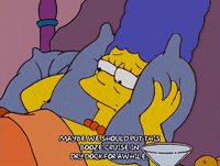 sad marge simpson GIF