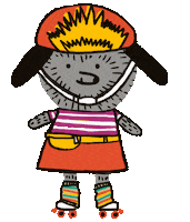 Bounce Boogie Sticker by FUZZYTOWN