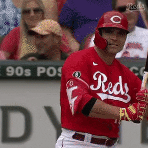 Joey Votto Shrug GIF by Cincinnati Reds