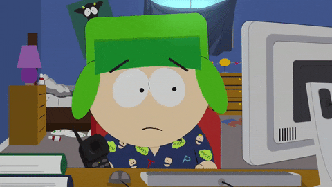 kyle broflovski hello GIF by South Park 