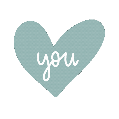 I Love You Hearts Sticker