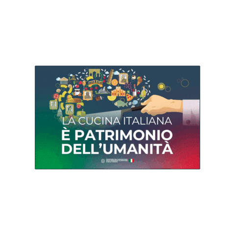 Fabriziononis giphygifmaker unesco beker cucina italiana Sticker