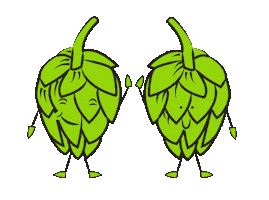 redlodgeales beer clap drinks craftbeer Sticker