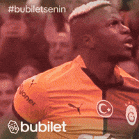 Victor Osimhen Galatasaray GIF by Bubilet