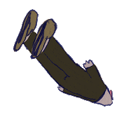 drunk loading Sticker by Noam Sussman