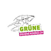 Gruene Sticker by GRÜNE Köniz