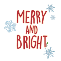 Merry Christmas Sticker by Life In Treetop