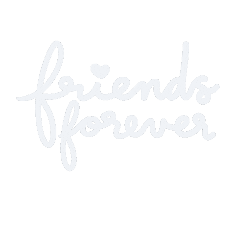 Friends Hearts Sticker
