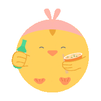 candicegifs happy tv netflix chill Sticker