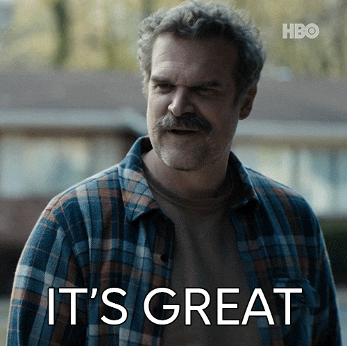 David Harbour GIF by HBO Max