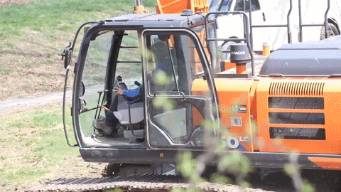 Excavator Grading GIF by JC Property Professionals