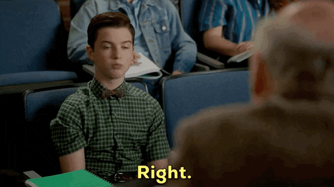 Sheldon Cooper Agree GIF by CBS