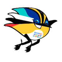 Feliz Sticker by Santiago 2023