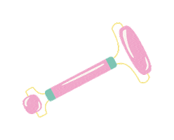 Jade Roller Sticker by The Quick Flick