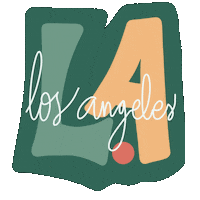 I Love La Los Angeles Sticker by Demic