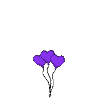 Lilasdecoraties deco ballon lilas ballonnen Sticker