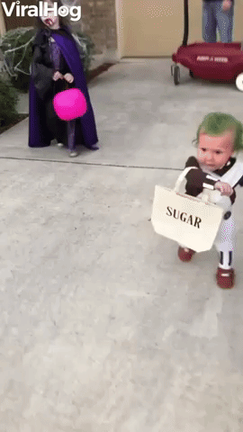 1-Year-Old Becomes Oompa Loompa for Halloween