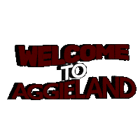 TexasAMFoundation welcome aggies tamu philanthropy Sticker