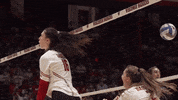 Happy Wisconsin Volleyball GIF by Wisconsin Badgers