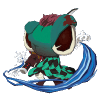 Manga Tanjiro Sticker by digiway