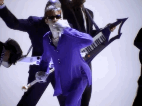 face down prince GIF
