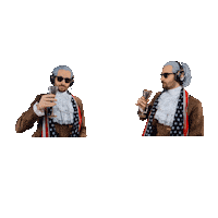 Drunk Turn Up Sticker