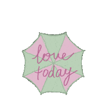 Rain Umbrella Sticker