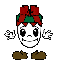 Happy Christmas Sticker by FrankenSein