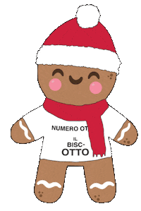 Christmas Fur Sticker by NUMERO OTTO