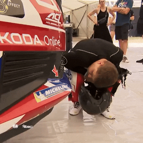 Check Inspection GIF by FIA European Rally Championship