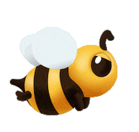 Bee Sticker by 8YARDS