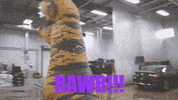 Ridetime rawr dino t-rex winnipeg GIF