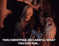 Christmas Axe GIF