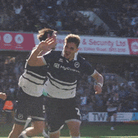 Celebration Encourage GIF by MillwallFC