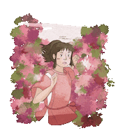 GgrownA ghibli chihiro Sticker