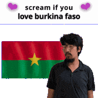 Burkina Faso Bf Sticker
