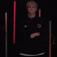 Go Cards Swimming GIF by Louisville Cardinals