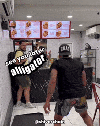 shiverchain weird bye ai monster GIF