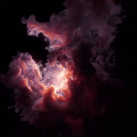space stars GIF by Teun van der Zalm