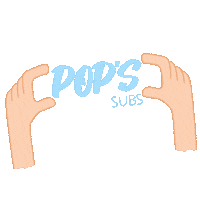 Pop Sandwhiches Sticker by Pops Subs