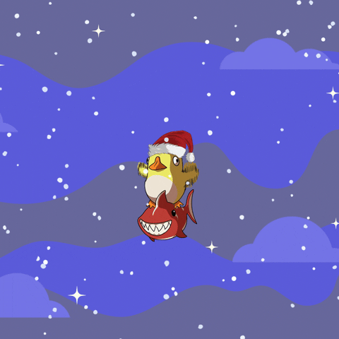 Happy Flying Shark GIF by Kitaro World