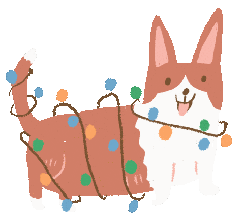 Happy Merry Christmas Sticker by Miss NoProblem