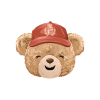 Urso Sticker by Dame dos