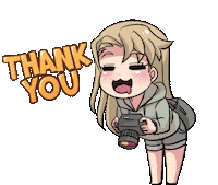 Thanks Thank You Sticker by Jin